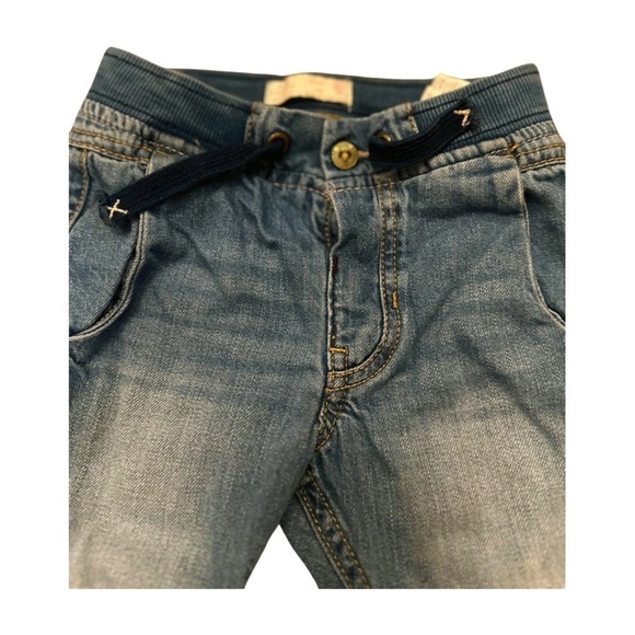 ZARA Kids Jeans Denim Drawstring Blue Size 2-3 - Picture 2 of 10
